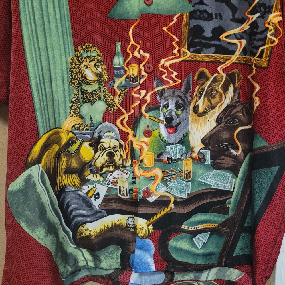 Retro Graphic Button Up - image 3